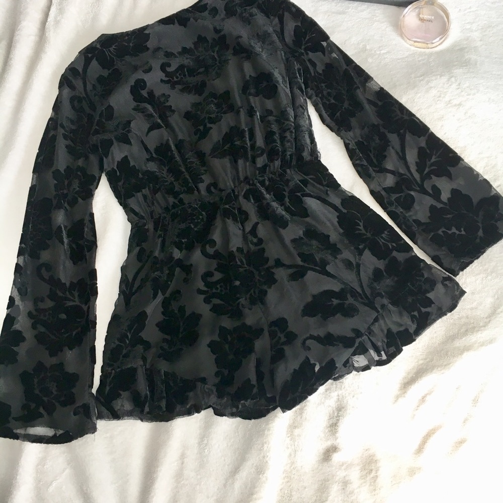 ALTARD STATE BLACK ROMPER - Picture 2 of 4